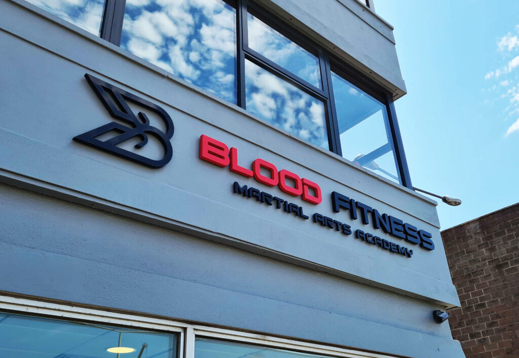 Blood fitness outdoor sign 1920x1080 1 Image Matters Blood Fitness
